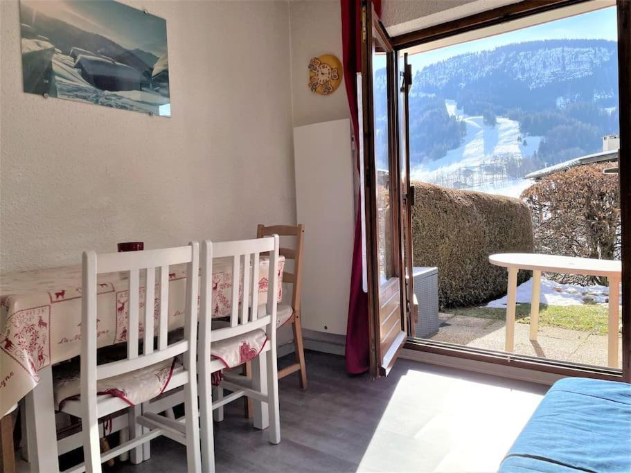 Charmant Studio + Jardin Vue Pistes Et Local Velo 阿尔利河畔普拉兹 外观 照片